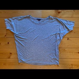 Vince Grey Dolman Short Sleeve T-Shiet